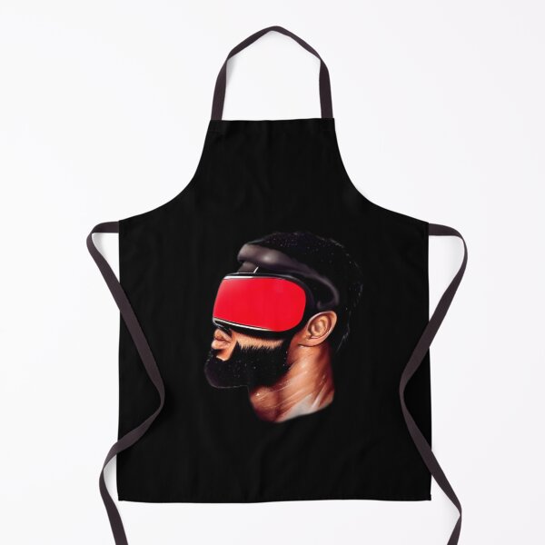 Item preview, VR Cool Afro Man (Center, Color, sticker, Portrait Closeup,  2800x2800, transparent background) designed and sold by Digital-Davinci.