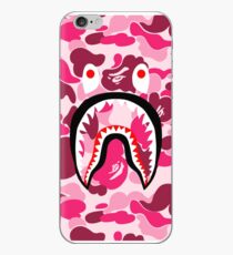 Pink sark pattern iPhone Case