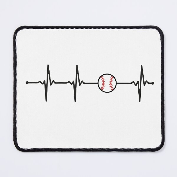 Item preview, My Heart Beats for Baseball - Ecg Heart Pulse Bv designed and sold by KleverOlivier.