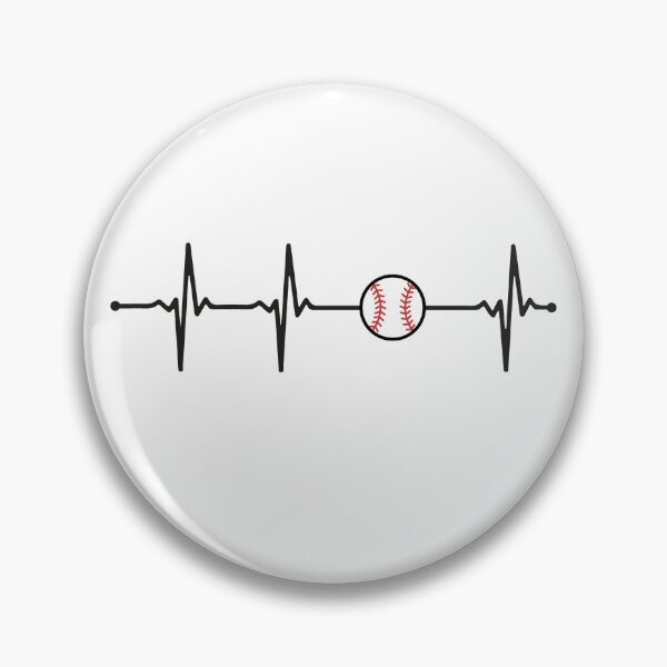 Item preview, My Heart Beats for Baseball - Ecg Heart Pulse Bv designed and sold by KleverOlivier.