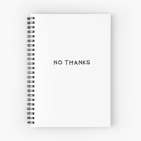 Item preview, NO THANKS  designed and sold by Minimal-Element.