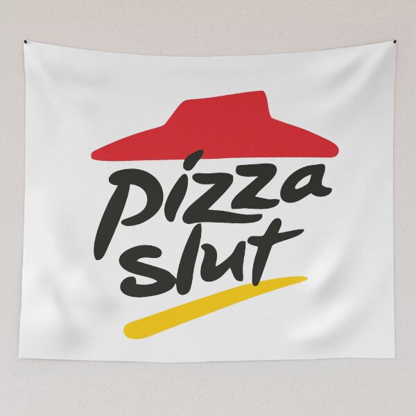 Artikelvorschau, PIZZA SLUT entworfen und verkauft von GRAPHIKAT.