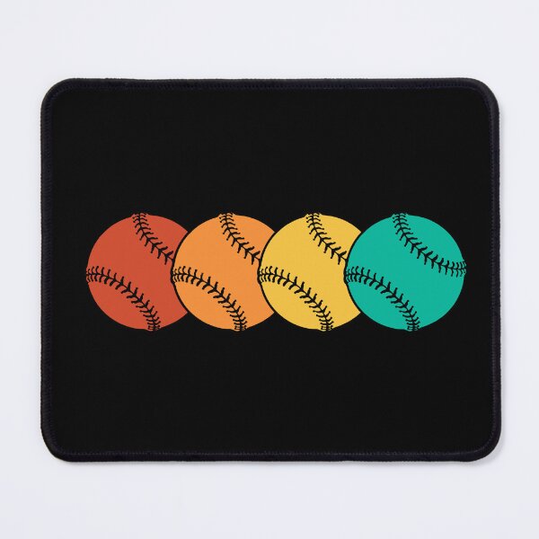 Item preview, Repeating Baseball Balls Retro Vintage Style designed and sold by KleverOlivier.