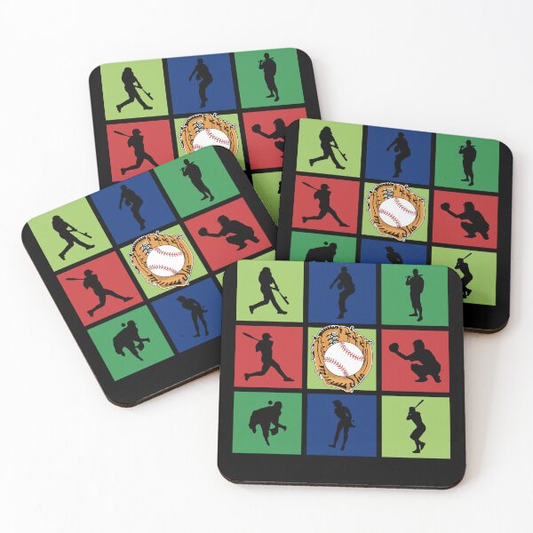 Item preview, Baseball Pop Art Like - Players Shapes Glove Ball designed and sold by KleverOlivier.