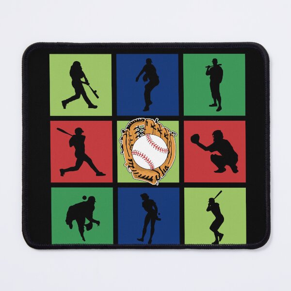 Item preview, Baseball Pop Art Like - Players Shapes Glove Ball designed and sold by KleverOlivier.