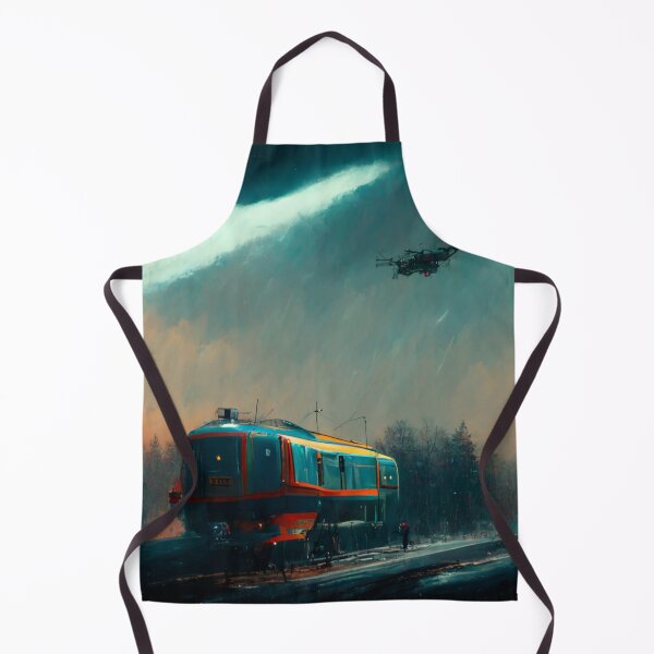 Item preview, Ghost Train Flying Through a Dark Forest designed and sold by Styxiann.