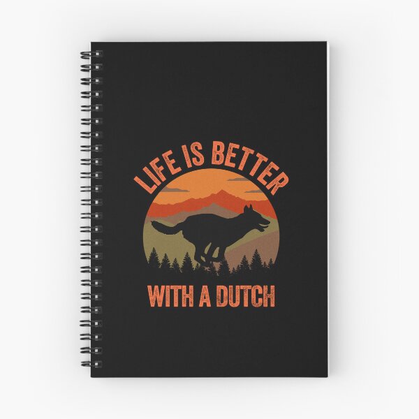 Item preview, Life Is Better With A Dutch Shepherd Vintage Country Dog Gift  designed and sold by Guarddogdrive.
