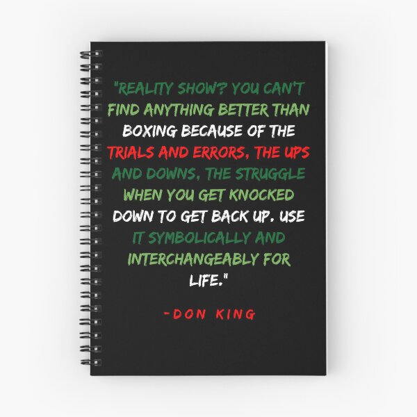 Item preview, Don King Quote designed and sold by BBellShop.
