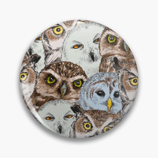 Item preview, Owls designed and sold by Sanna Kuusimurto.
