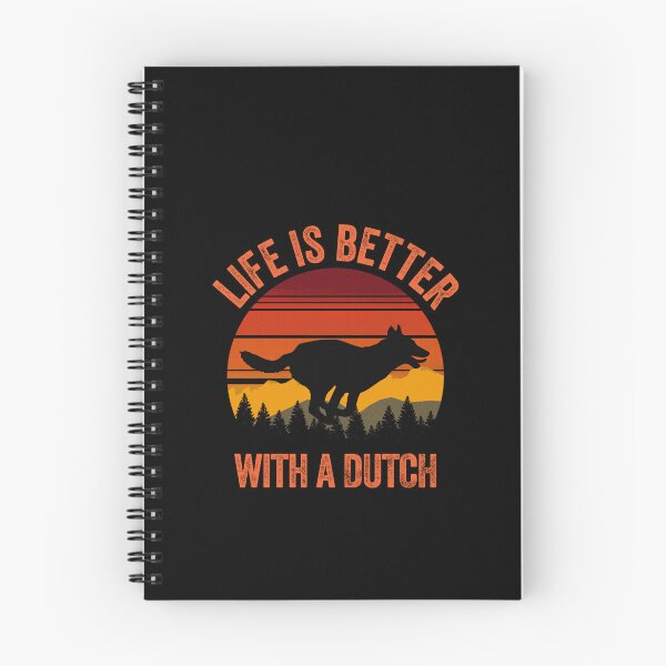 Item preview, Life Is Better With A Dutch Shepherd Vintage Country Dog Gift  designed and sold by Guarddogdrive.
