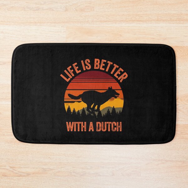 Item preview, Life Is Better With A Dutch Shepherd Vintage Country Dog Gift  designed and sold by Guarddogdrive.