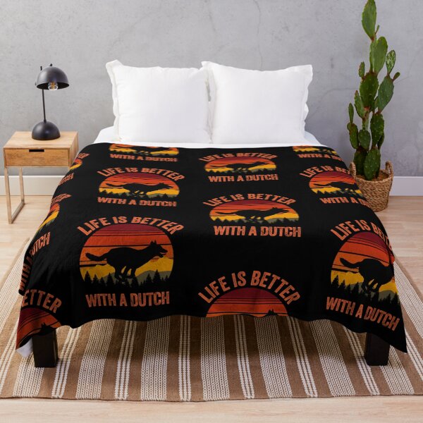 Item preview, Life Is Better With A Dutch Shepherd Vintage Country Dog Gift designed and sold by Guarddogdrive.