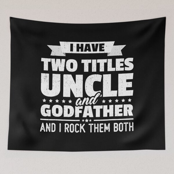 Item preview, i have two titles uncle and godfar fars day designed and sold by seriouscapon242.