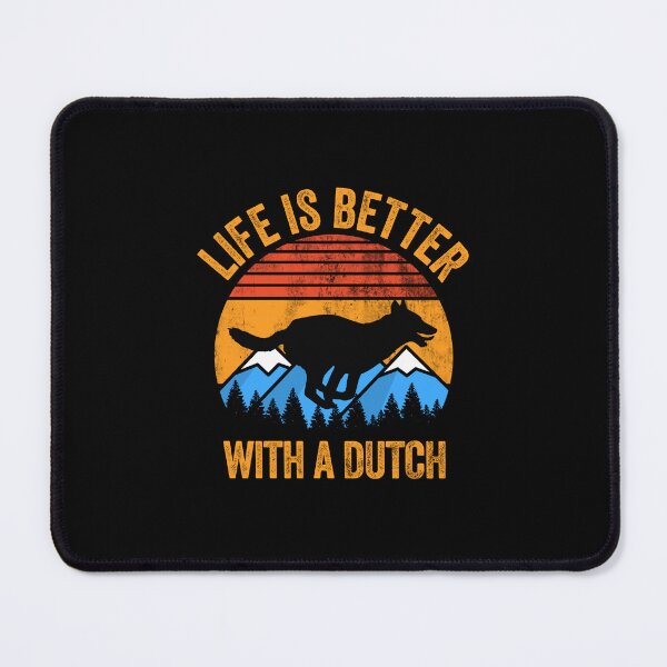 Item preview, Life Is Better With A Dutch Shepherd Vintage Distressed Dog Gift  designed and sold by Guarddogdrive.