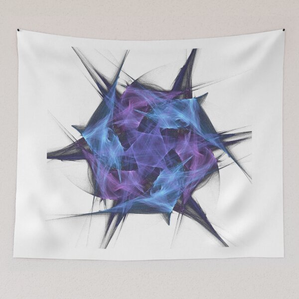 Item preview, Blue Fire Fractal designed and sold by Thomas Pendock.
