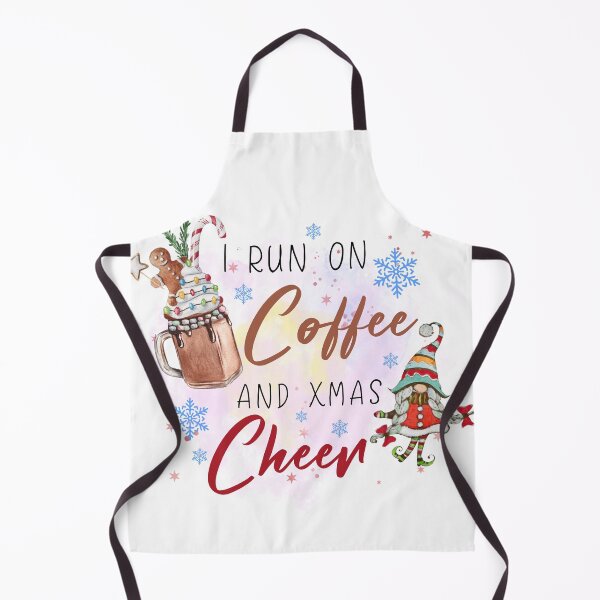Item preview, i run on coffee and xmas cheer gnome designed and sold by hieuhieustore.