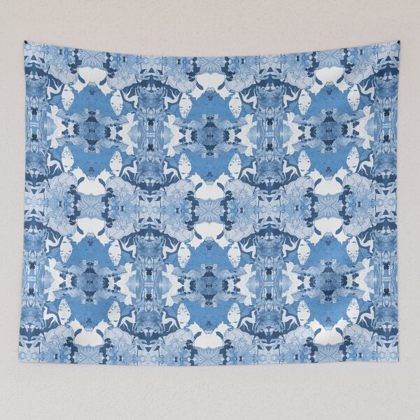 Item preview, Dame met Edelman Blue White Women and Greyhound designed and sold by SpiritGifts.