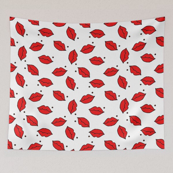 Item preview, lips and beauty spot  designed and sold by zizimentos.