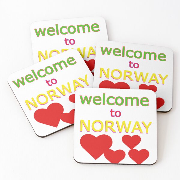 Item preview, Welcome de Norway  designed and sold by Clothes and Stickers .