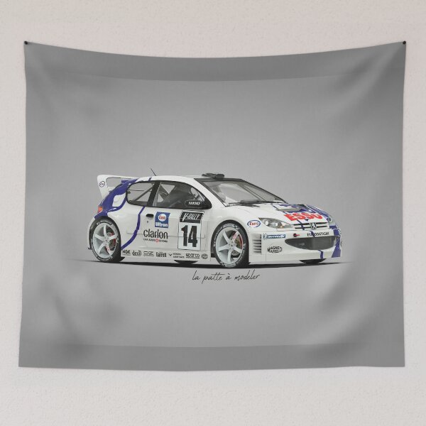 Item preview, 206 WRC designed and sold by LaPatteAModeler.