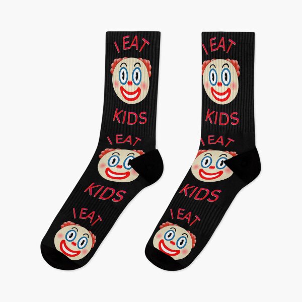 Item preview, I eat kids, funny clown, Halloween, Willow Days designed and sold by avit1.