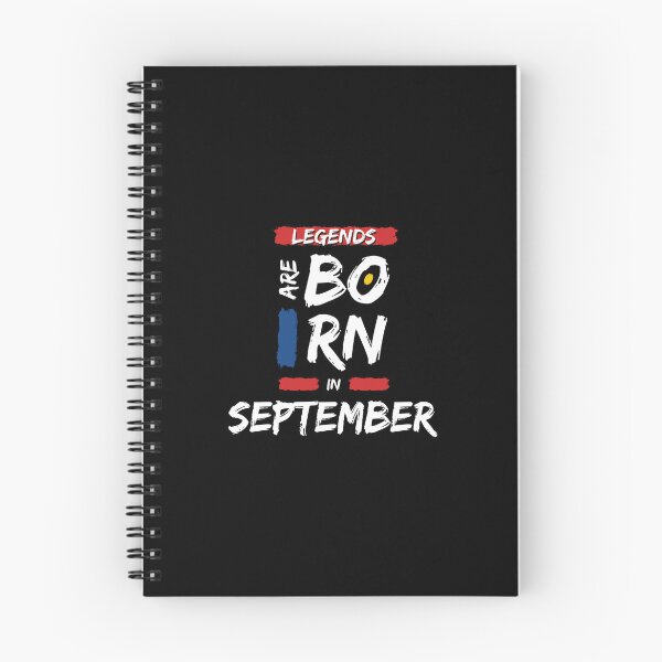 Item preview, Legends Are Born In September  designed and sold by DeversDesigns.