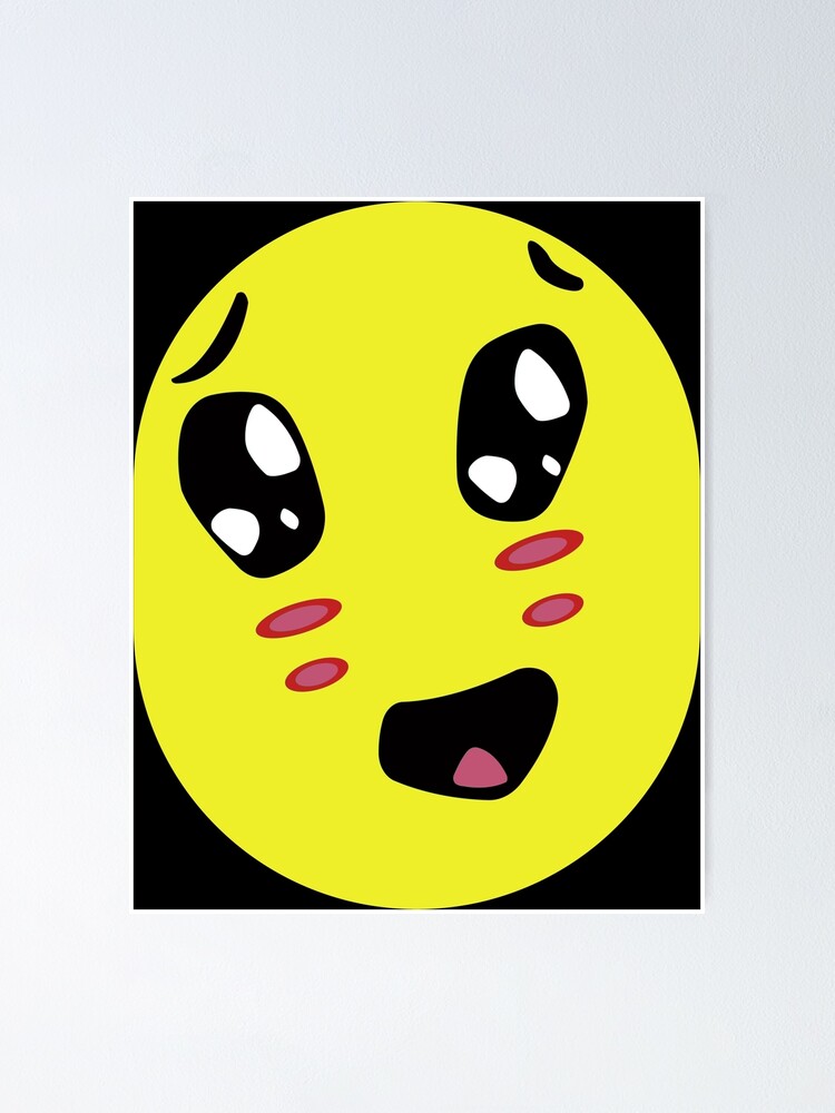 "Freckles and dimples Almighty(cute freckles emoji)" Poster for Sale by