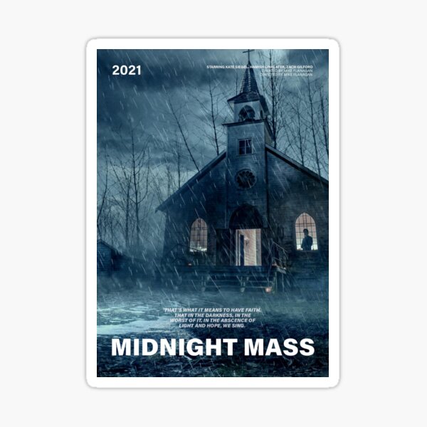 Item preview, MIDNIGHT MASS // quotes, poster designed and sold by 33ll.