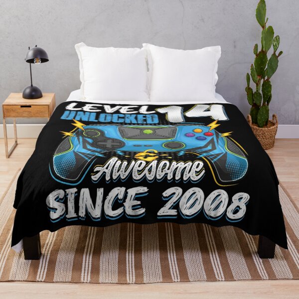 Item preview, Level 14 Unlocked awesome 2008 14th birthday boy video games designed and sold by unusedbandwidth.