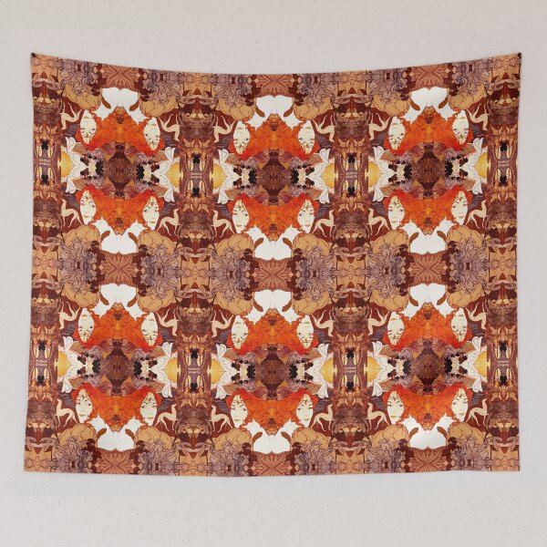 Item preview, Dame met Edelman Brown Orange Women and Greyhound designed and sold by SpiritGifts.