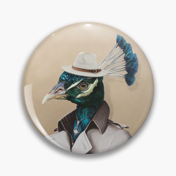 Item preview, Animal Society - Mature Peacock designed and sold by SocietiesByBORA.