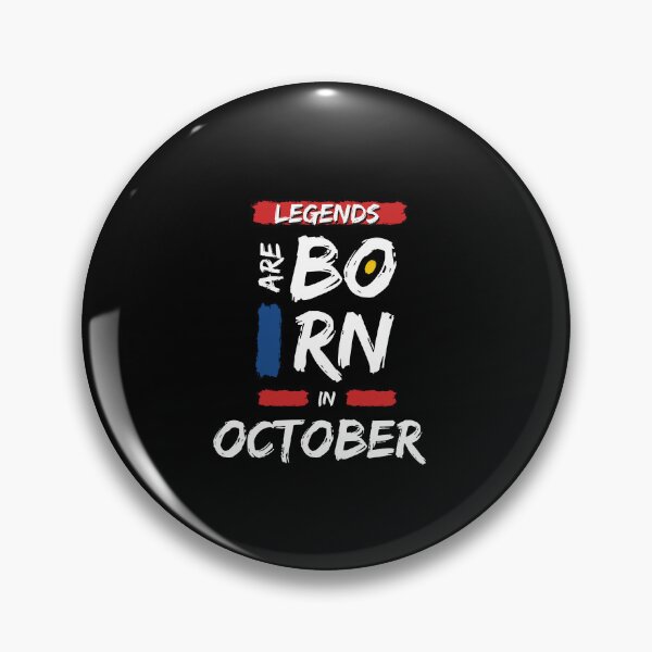 Item preview, Legends Are Born In October  designed and sold by DeversDesigns.