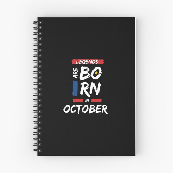 Item preview, Legends Are Born In October  designed and sold by DeversDesigns.