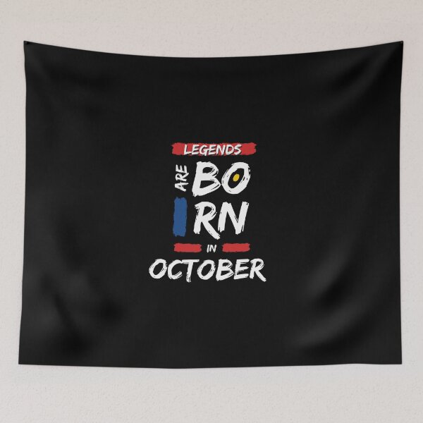 Item preview, Legends Are Born In October  designed and sold by DeversDesigns.