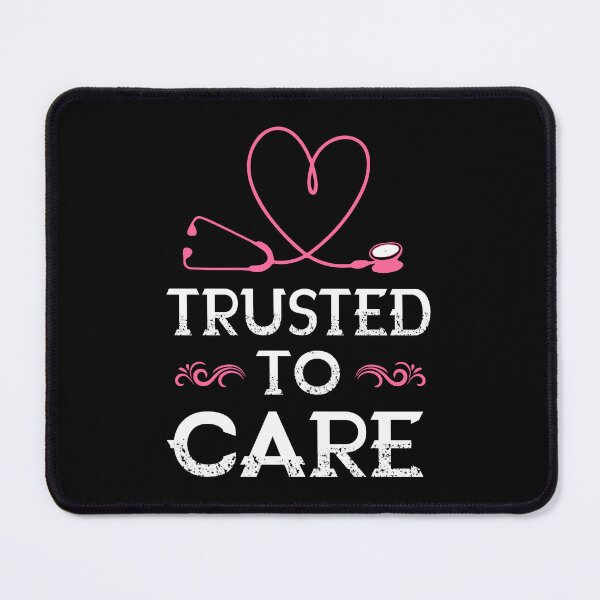 Item preview, Trusted to Care T shirt designed and sold by FanityPrints.
