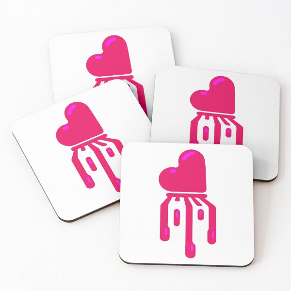 Item preview, Gothic Pink Bleeding Heart Logo designed and sold by VenomousVictory.