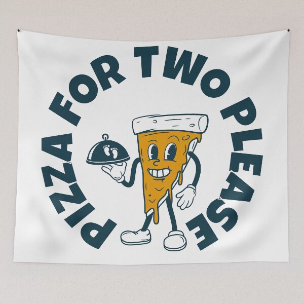 Item preview, Pizza for two please! Oh Baby! designed and sold by Miri-amI.