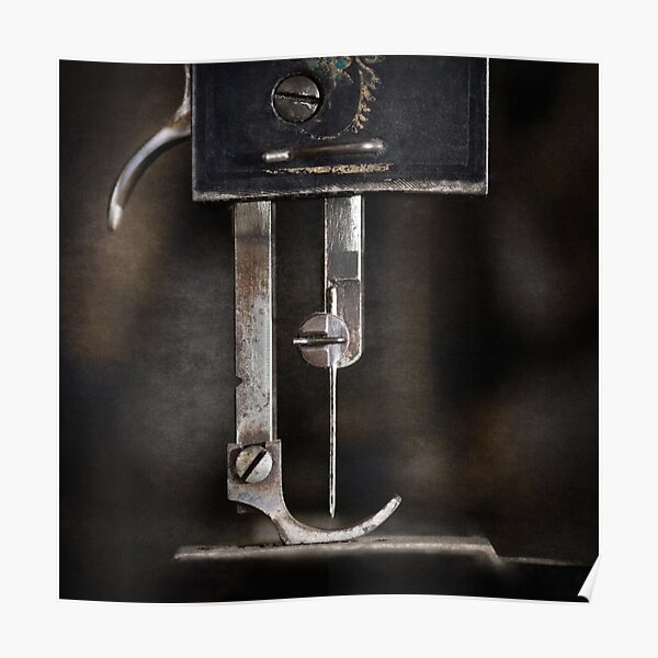 " Old Sewing Machine " ... #05 of 5 Poster