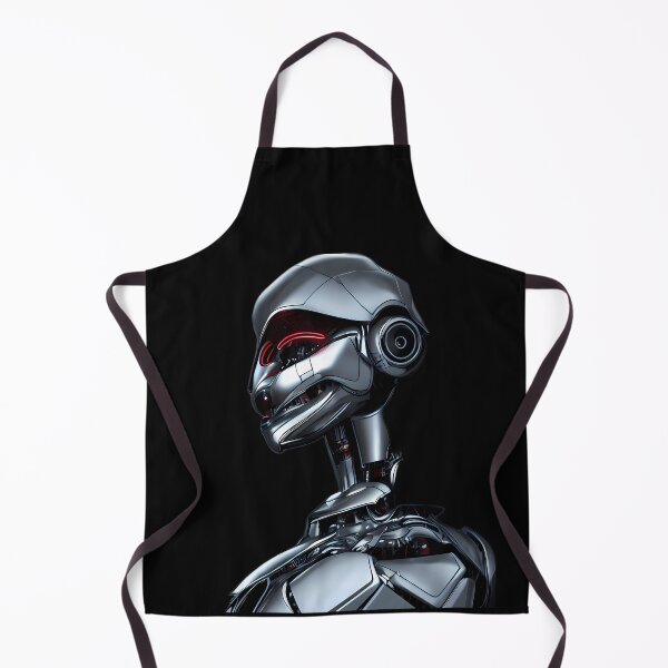 Item preview, Animal Face Robot (Color, sticker, Portrait Half Body, Tall Image, Face Left, 11200 x 11200 Large Detailed Image, transparent background) designed and sold by Digital-Davinci.