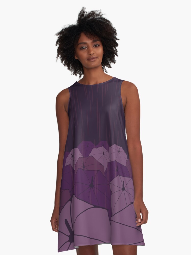 purple rain dress