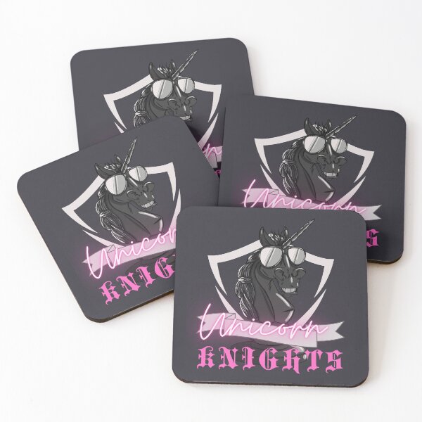 Item preview, Unicorn Knights, Black designed and sold by Martzart.