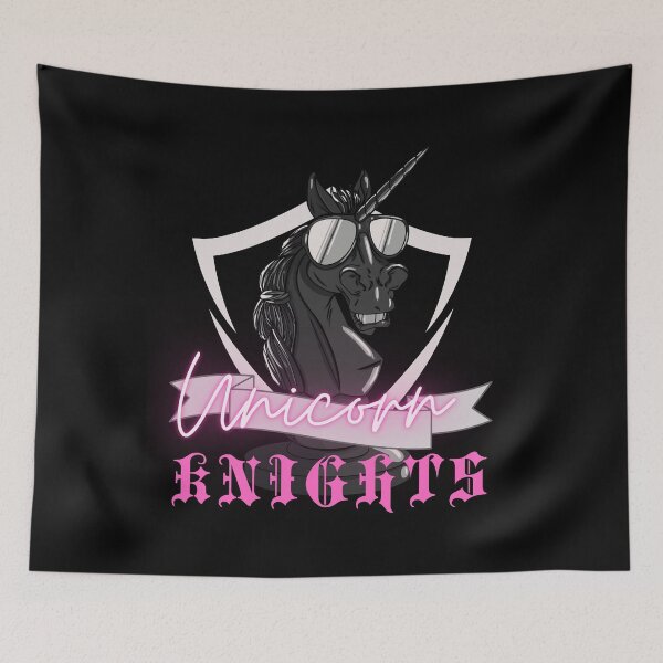 Item preview, Unicorn Knights, Black designed and sold by Martzart.