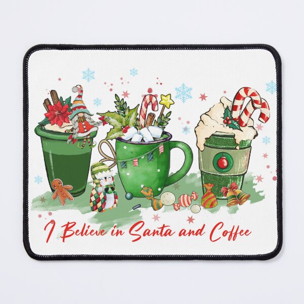 Item preview, christmas coffee i believe in santa and coffee designed and sold by hieuvustore.