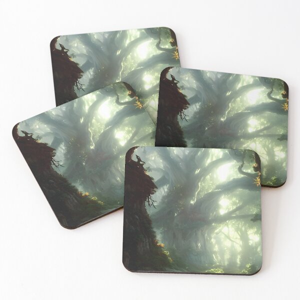 Aperçu de l'œuvre arbres naturels forestiers, peinture nature #12 créée et vendue par supeart.