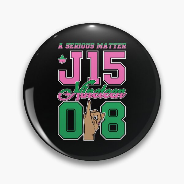Item preview, A Serious Matter J15 Nineteen 08 Founder's Day AKA Women Hand Sign designed and sold by assumrapplv.