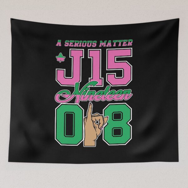 Item preview, A Serious Matter J15 Nineteen 08 Founder's Day AKA Women Hand Sign designed and sold by assumrapplv.
