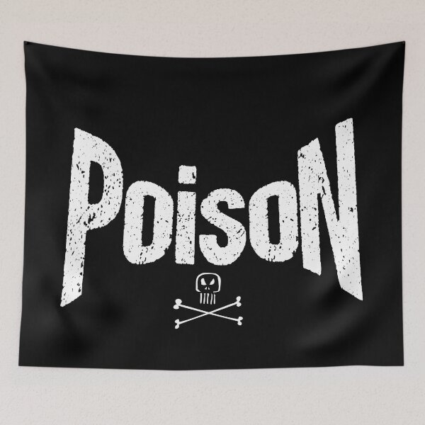 Item preview, Poison title alone From the bottle with skull #3 designed and sold by SimonSay.