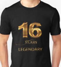 16. Geburtstag Unisex T-Shirt