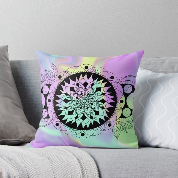 Item preview, trippy / psychedelic / colorful - mandala designed and sold by Laurania.