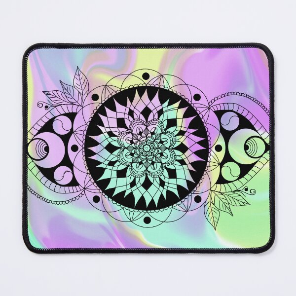 Item preview, trippy / psychedelic / colorful - mandala designed and sold by Laurania.